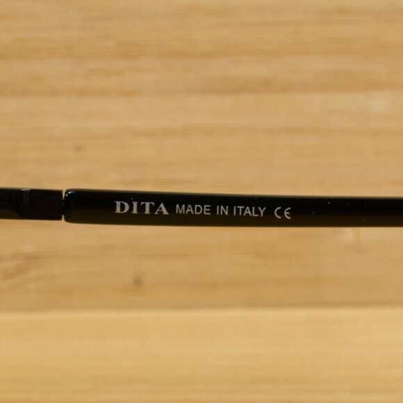 DITA Unisex Sunglasses, 52 16 135, Black Frame Blue Gradient Lens, Made in Italy - Picture 5 of 10